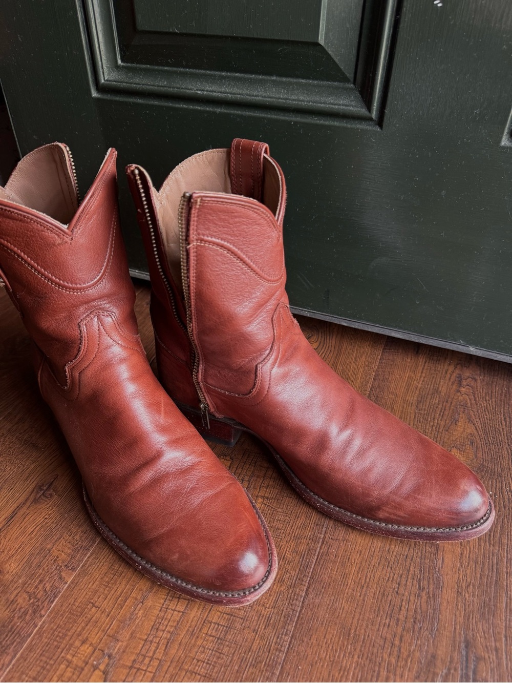 Tecovas “The Dean” Side-Zip Cowboy Boots
